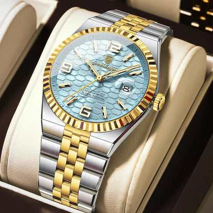 POEDAGAR Royal Steel Watch