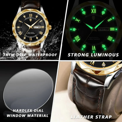 POEDAGAR Prestige Day-Date Watch