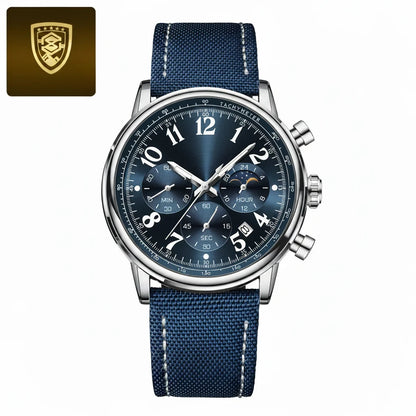 POEDAGAR Tactical Chronograph Watch