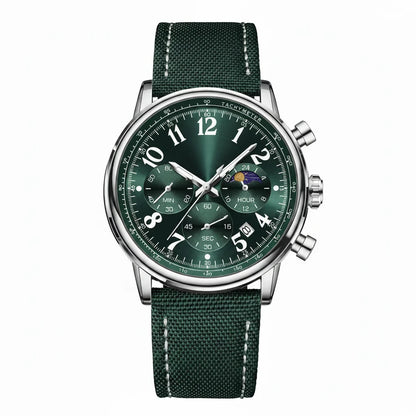 POEDAGAR Tactical Chronograph Watch