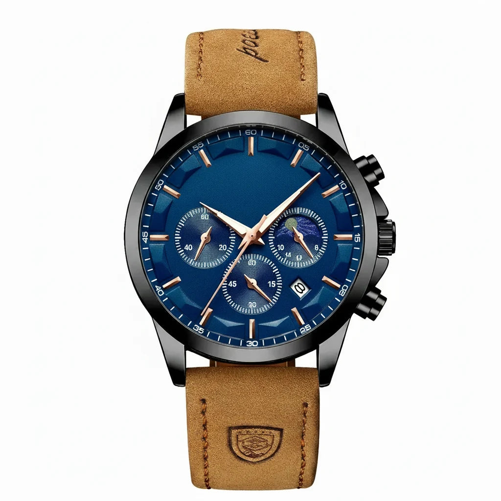 POEDAGAR Vanguard Chronograph Watch