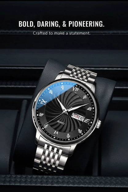 POEDAGAR Royal Day-Date Watch