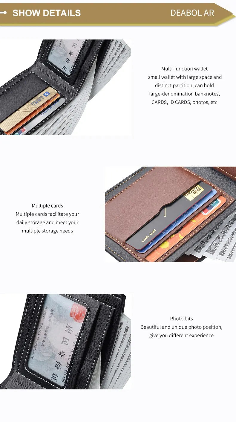 Elite Fold Wallet – Minimalist Luxury Leather