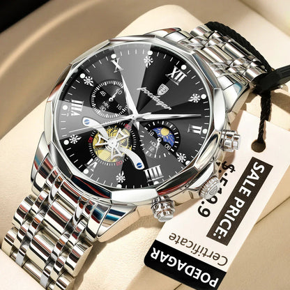POEDAGAR Chrono Classic Watch
