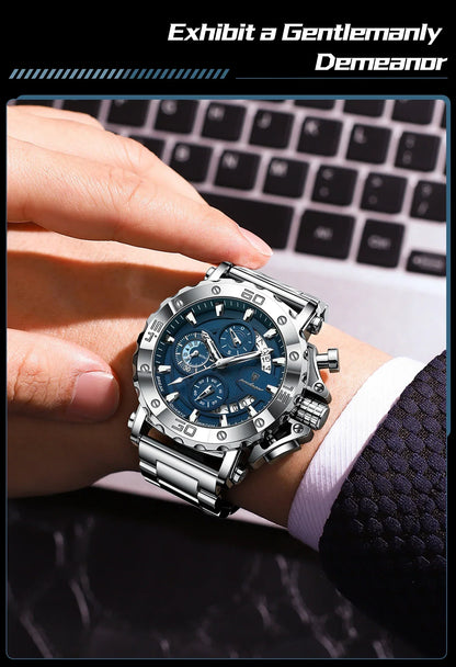 POEDAGAR Titan Chrono Watch