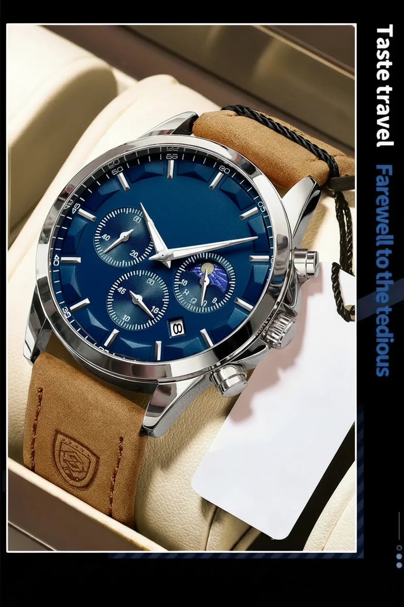 POEDAGAR Vanguard Chronograph Watch