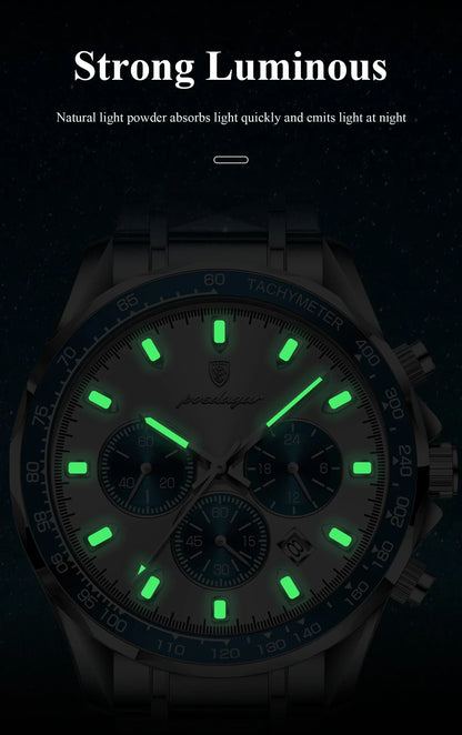 POEDAGAR Vertex Chrono Watch