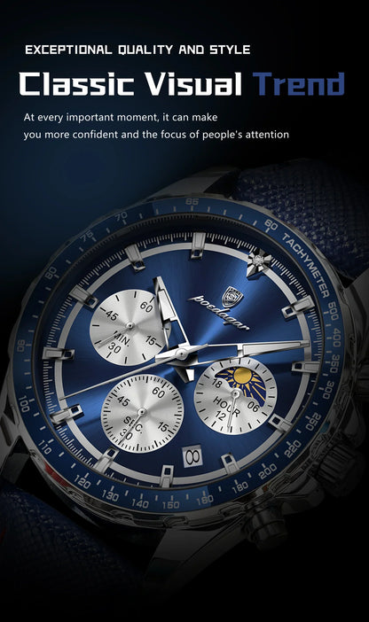 POEDAGAR Sport Chrono Watch