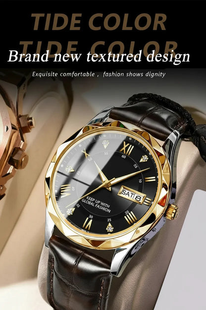 POEDAGAR Prestige Day-Date Watch