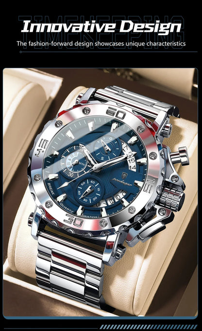 POEDAGAR Titan Chrono Watch