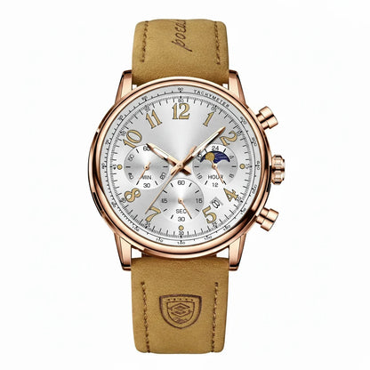 POEDAGAR Tactical Chronograph Watch