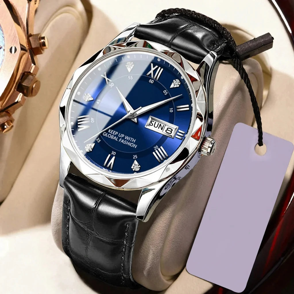 POEDAGAR Prestige Day-Date Watch