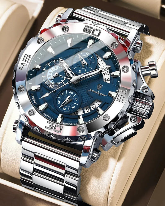 POEDAGAR Titan Chrono Watch