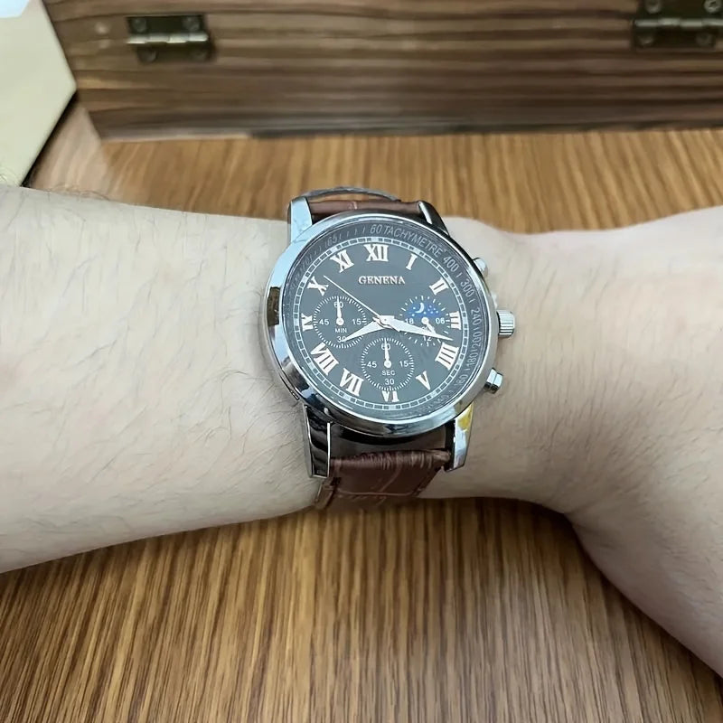 LUXTTYER Classic Leather Watch