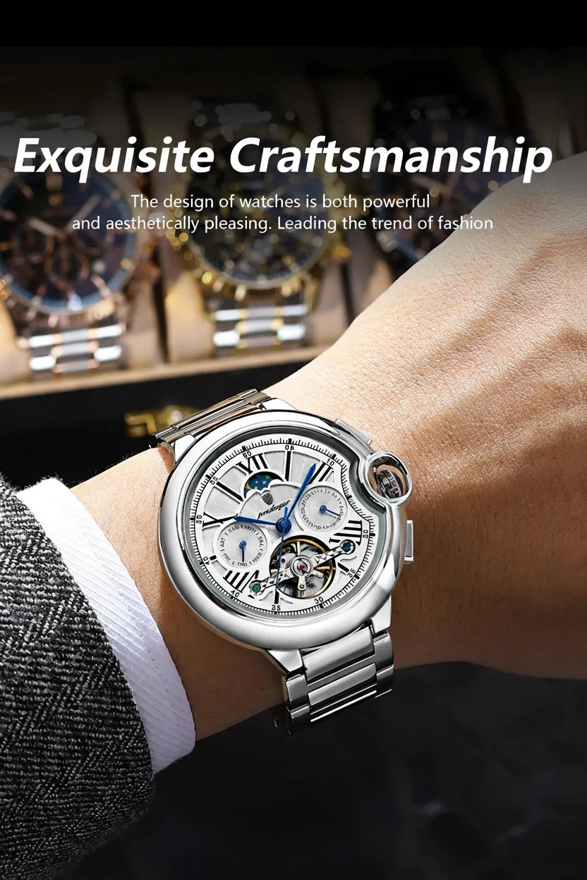 POEDAGAR Royal Automatic Watch