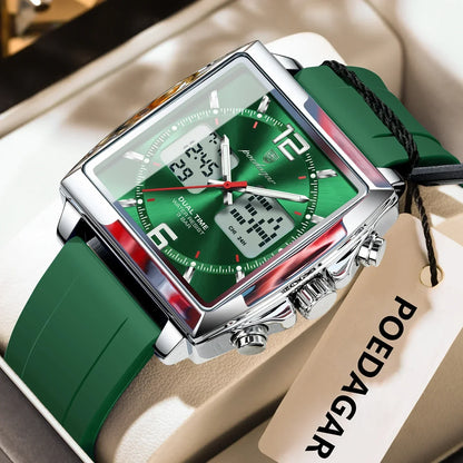 POEDAGAR DualTech Sport Watch