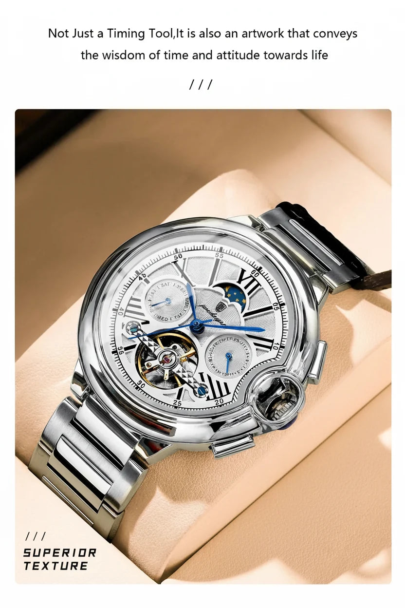POEDAGAR Royal Automatic Watch
