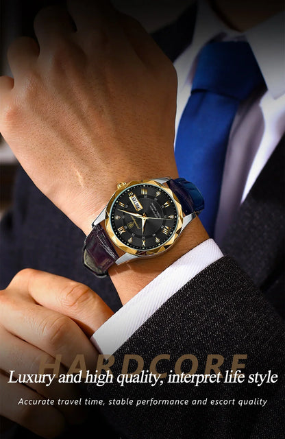 POEDAGAR Prestige Day-Date Watch