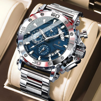POEDAGAR Titan Chrono Watch