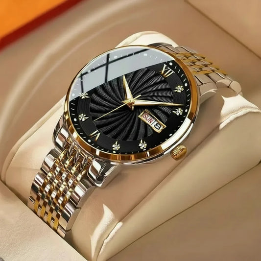 POEDAGAR Royal Day-Date Watch