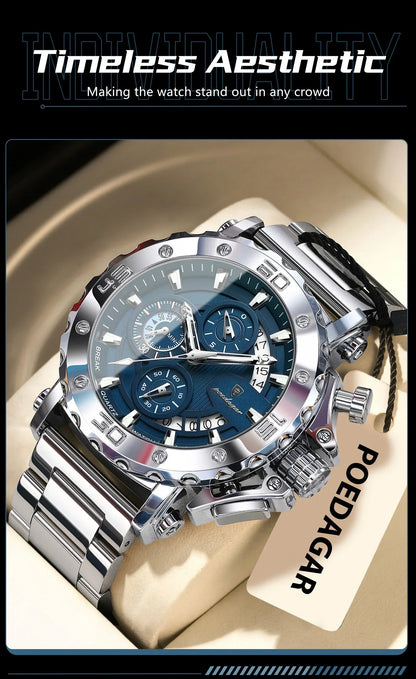 POEDAGAR Titan Chrono Watch