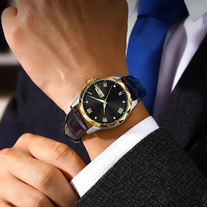 POEDAGAR Prestige Day-Date Watch
