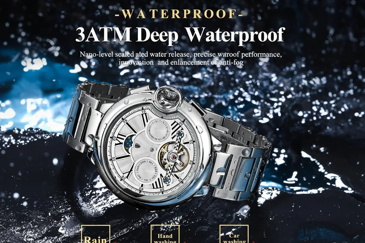 POEDAGAR Royal Automatic Watch