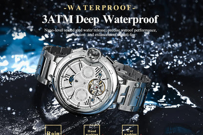 POEDAGAR Royal Automatic Watch