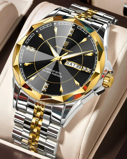 POEDAGAR Royal Steel Watch