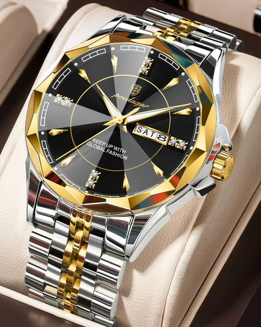 POEDAGAR Royal Steel Watch