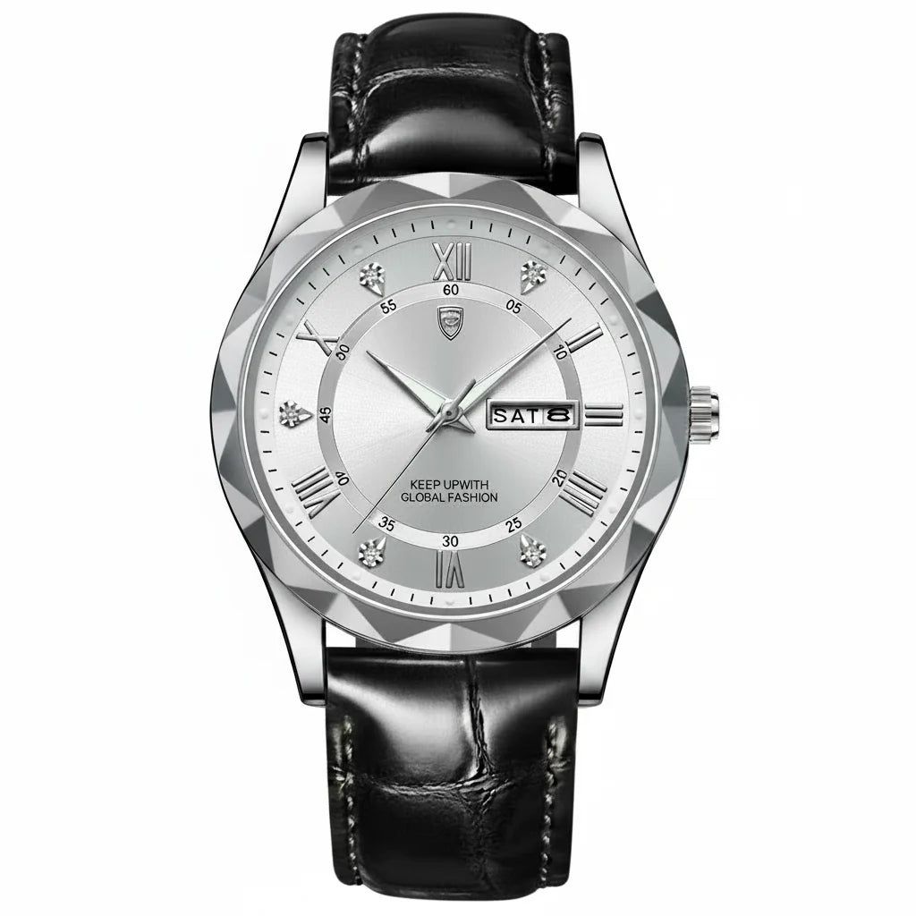 POEDAGAR Prestige Day-Date Watch