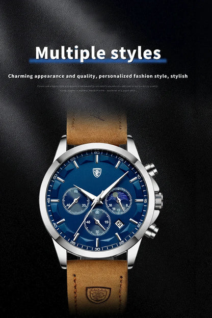 POEDAGAR Vanguard Chronograph Watch