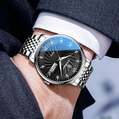 POEDAGAR Royal Day-Date Watch