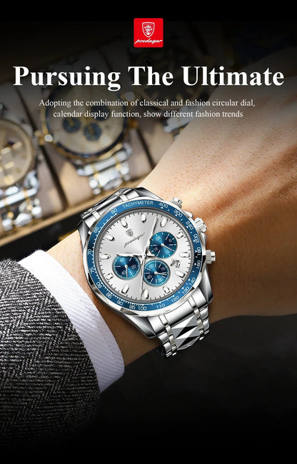 POEDAGAR Vertex Chrono Watch
