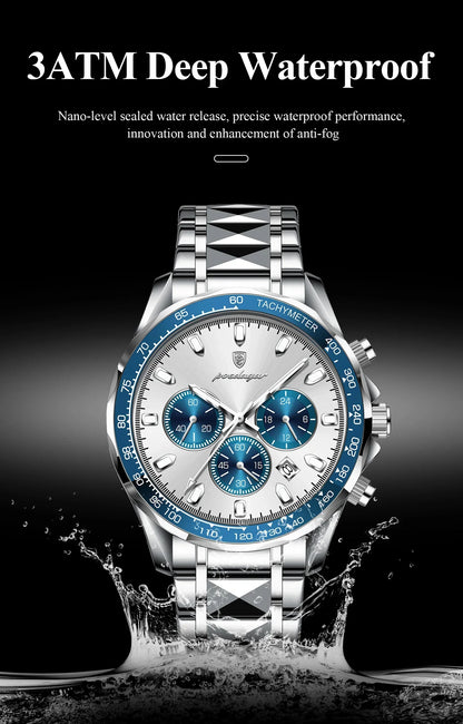 POEDAGAR Vertex Chrono Watch