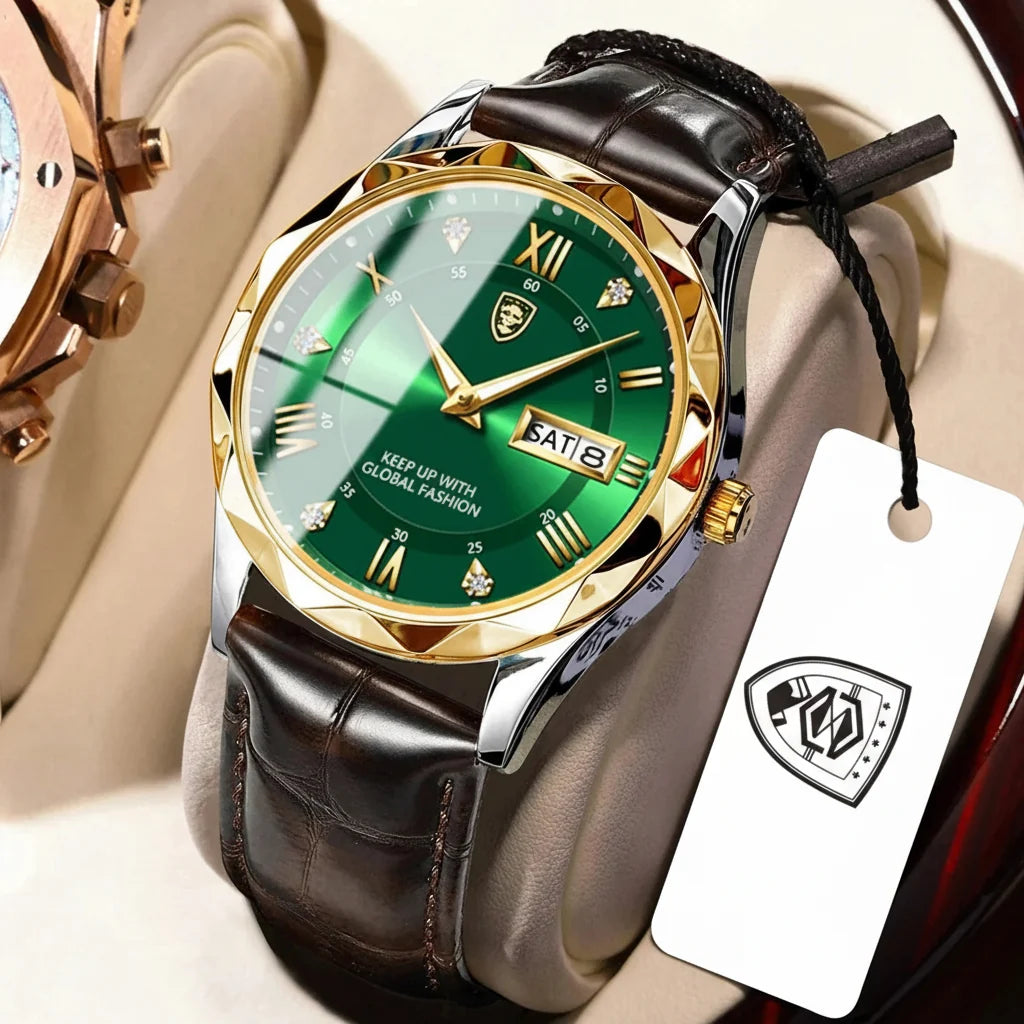 POEDAGAR Prestige Day-Date Watch