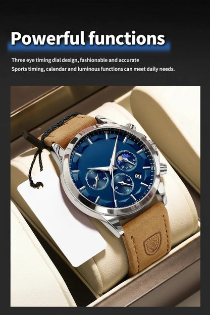POEDAGAR Vanguard Chronograph Watch