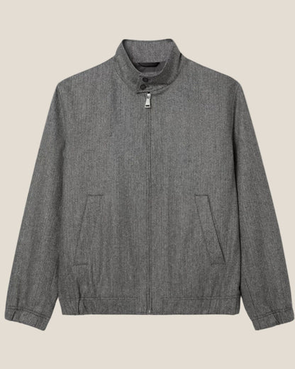 Wool Harrington Jacket