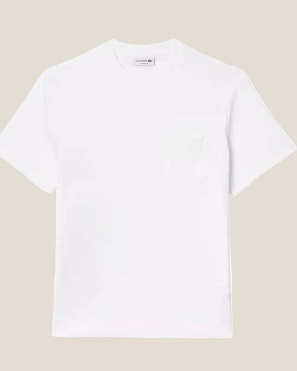 Cotton T-shirt with Breast Pocket