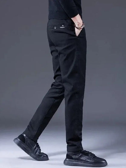 Essential Stretchy Straight Trousers
