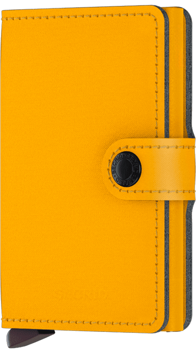 Secrid - RFID Protected Mini Wallet - Yard - Ochre