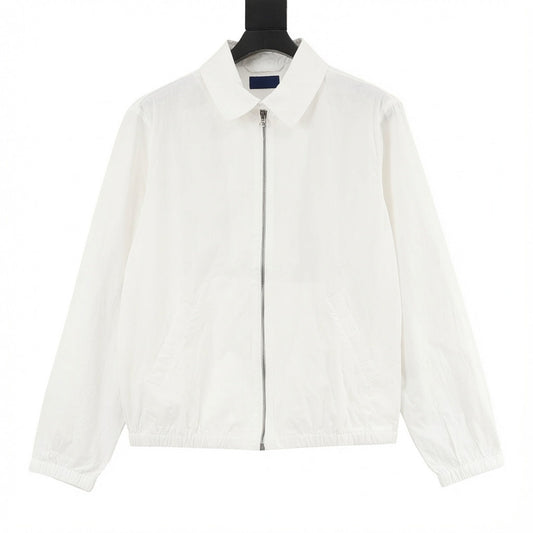 Pony Embroidered Stand-Neck Jacket