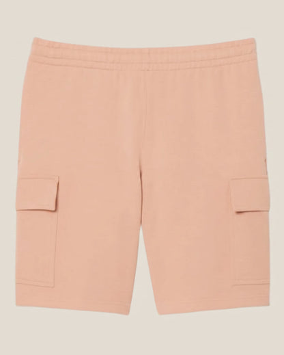 Cotton Fleece Cargo Shorts
