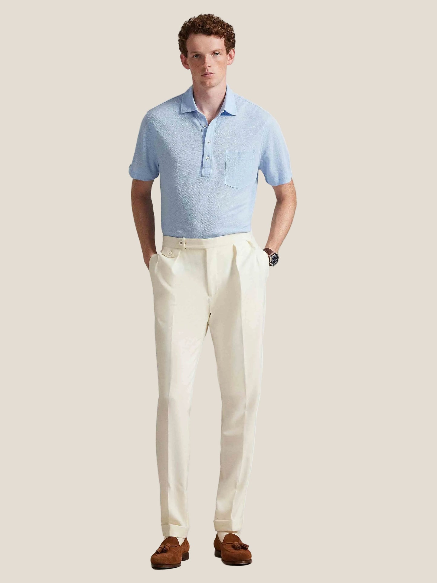 Polo - Men's Knit Polo Shirt
