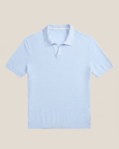 Linen Knit Polo