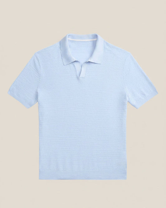Linen Knit Polo