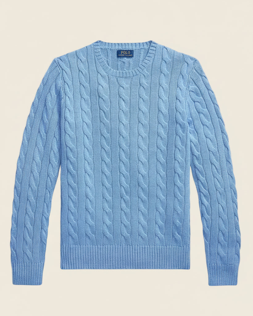 Classic Cable-Knit Sweater