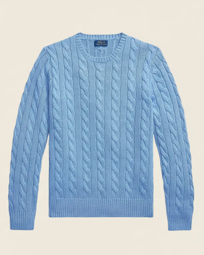 Classic Cable-Knit Sweater