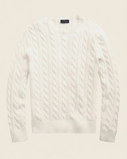 Classic Cable-Knit Sweater
