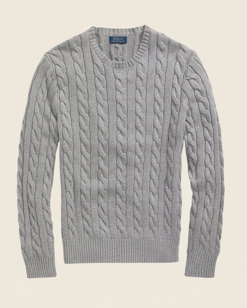 Classic Cable-Knit Sweater